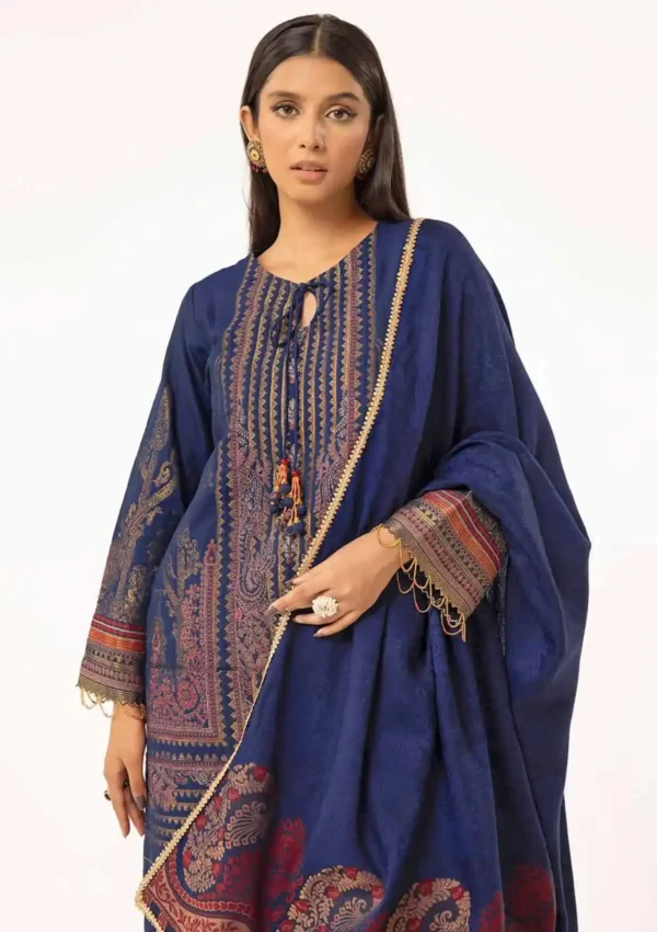 Gul Ahmed Printed Khaddar'24 AP-42020 - Image 2