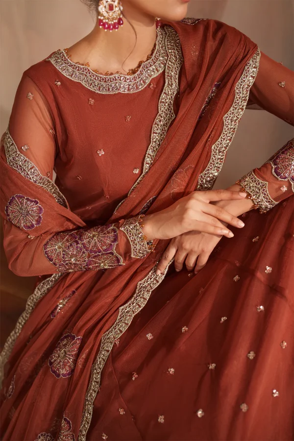 Iznik - CC-78 Embroidered Net - Image 3