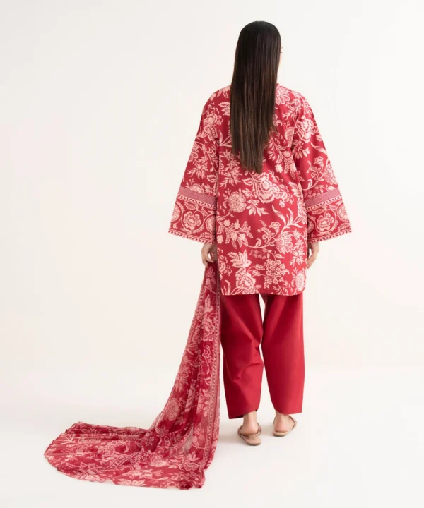 Saphire - Embroidered Lawn Suit - Image 2