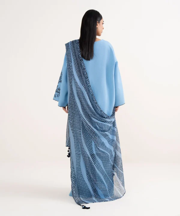 Saphire - Embroidered Dobby Suit - Image 2