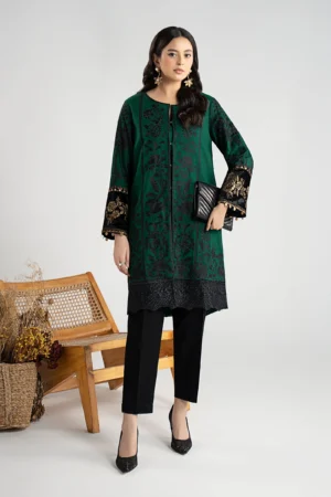 Maria-B  Embroidered Cotton Dobby Suit